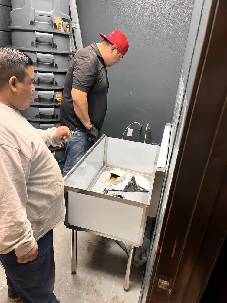 Commercial plumbing and sink installation in Goodrich Heights